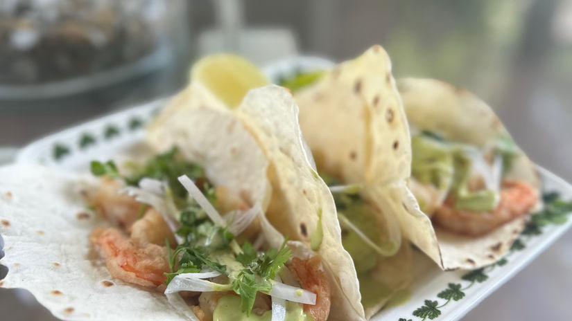 Shrimp Tacos Two Ways